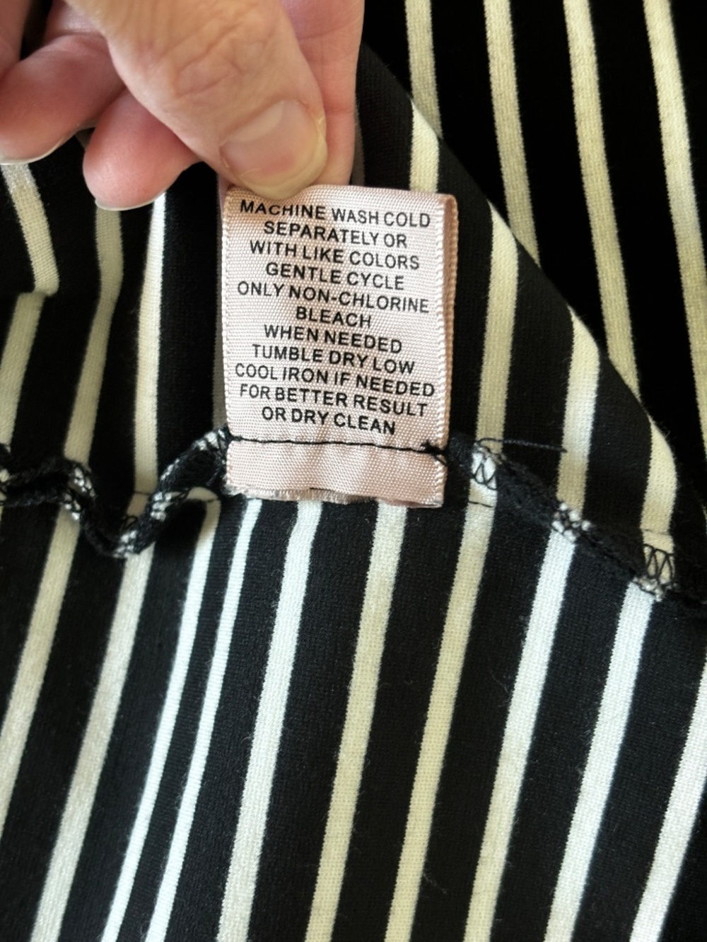 Philosophy Open Front Jacket - Black & Ivory Striped Size PS - Picture 10 of 10